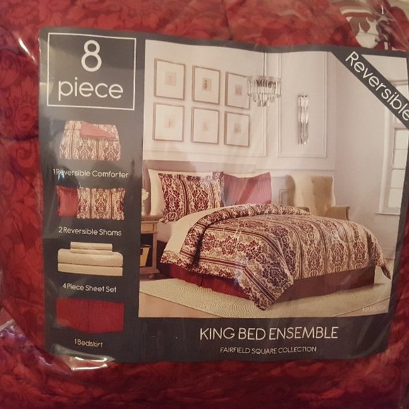 King Bed 8-piece ensemble - Picture 1 of 1